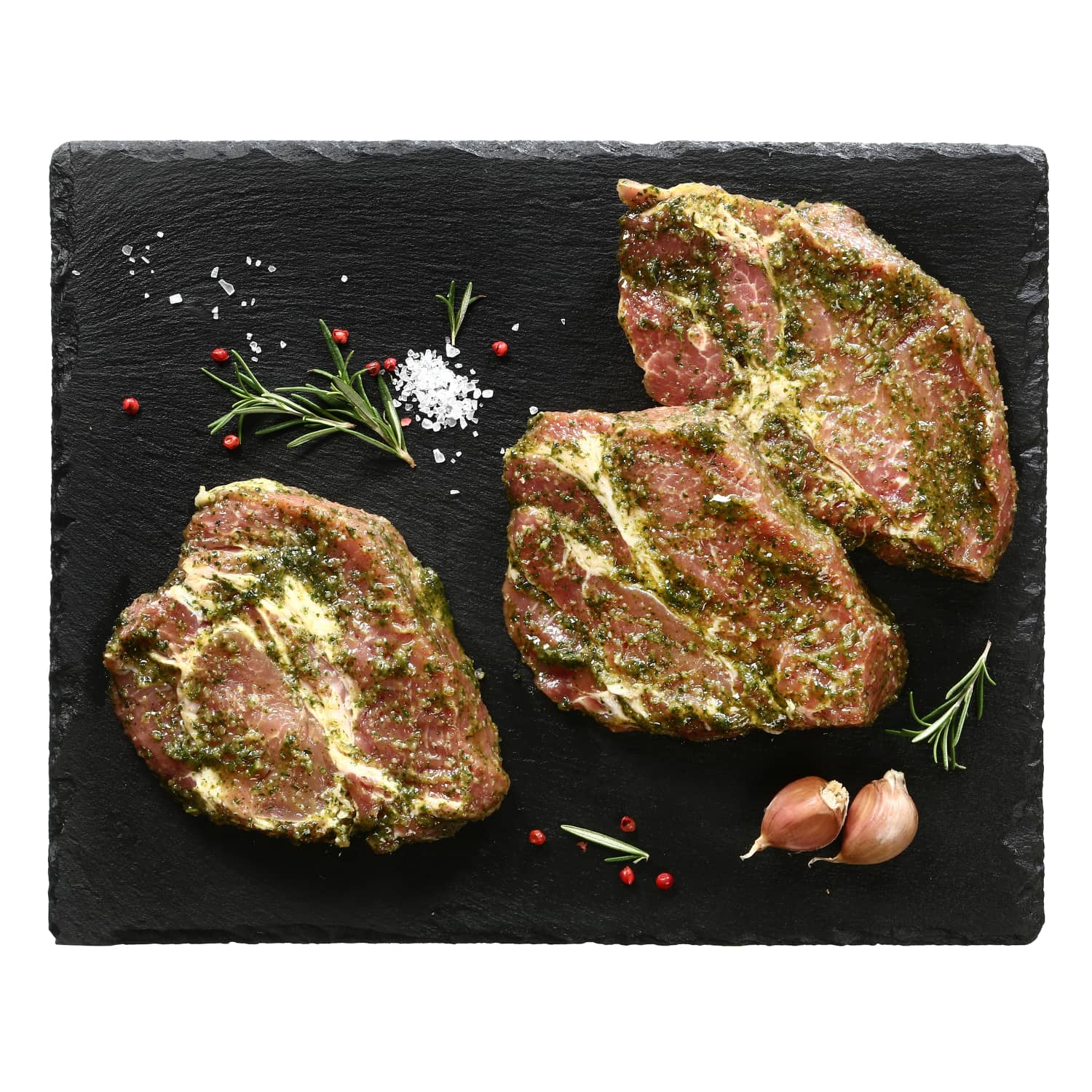 Мар. свиная шейка с чесночным маринадом, 1 кг