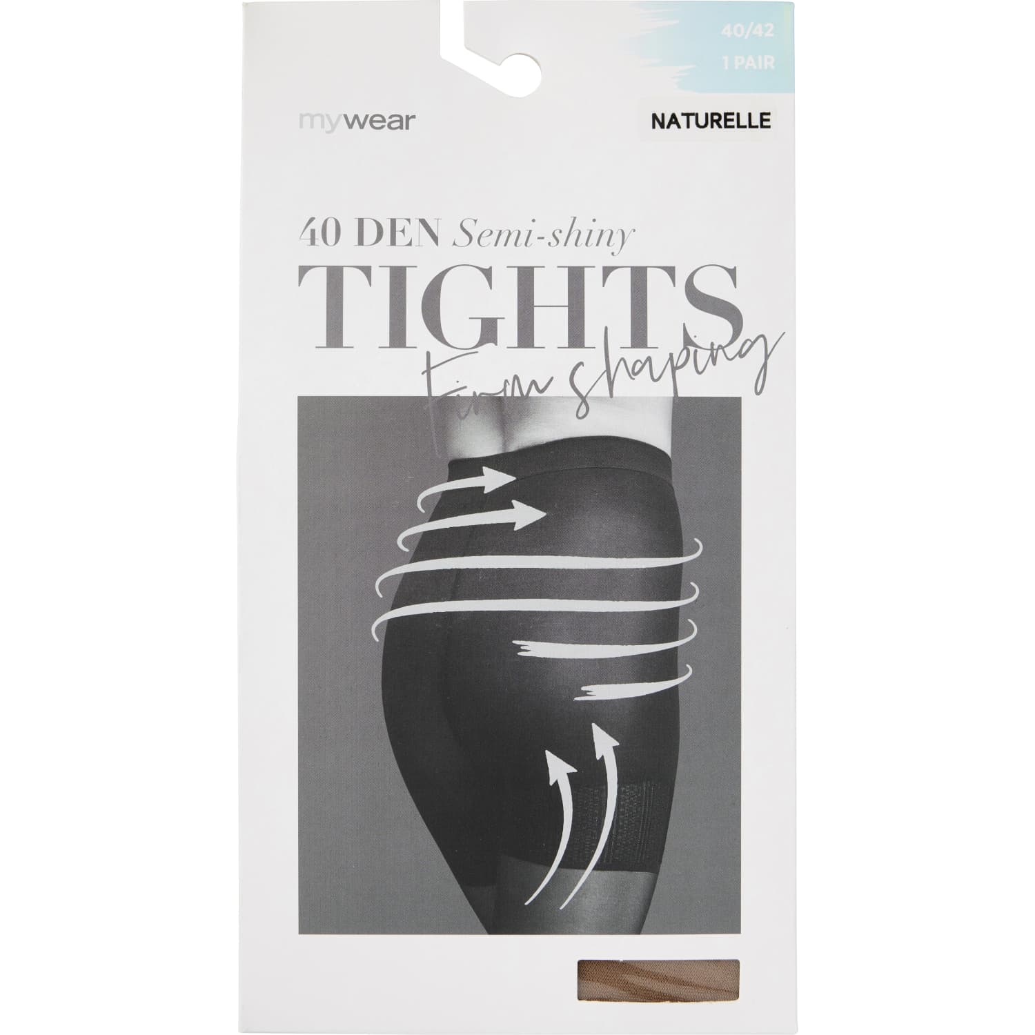 Mot. pėdkelnės MYWEAR, 40D, FSH, 5