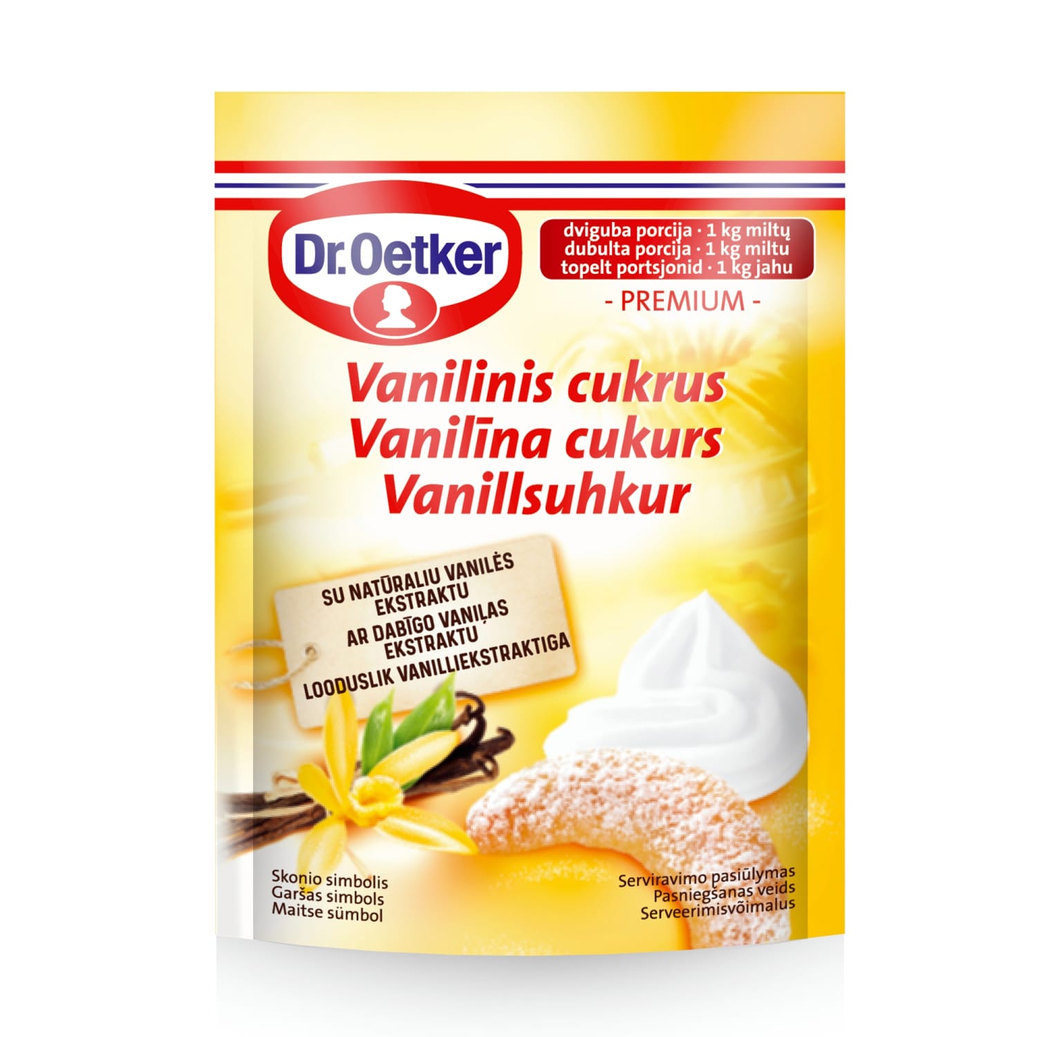Vanilla sugar, 16g