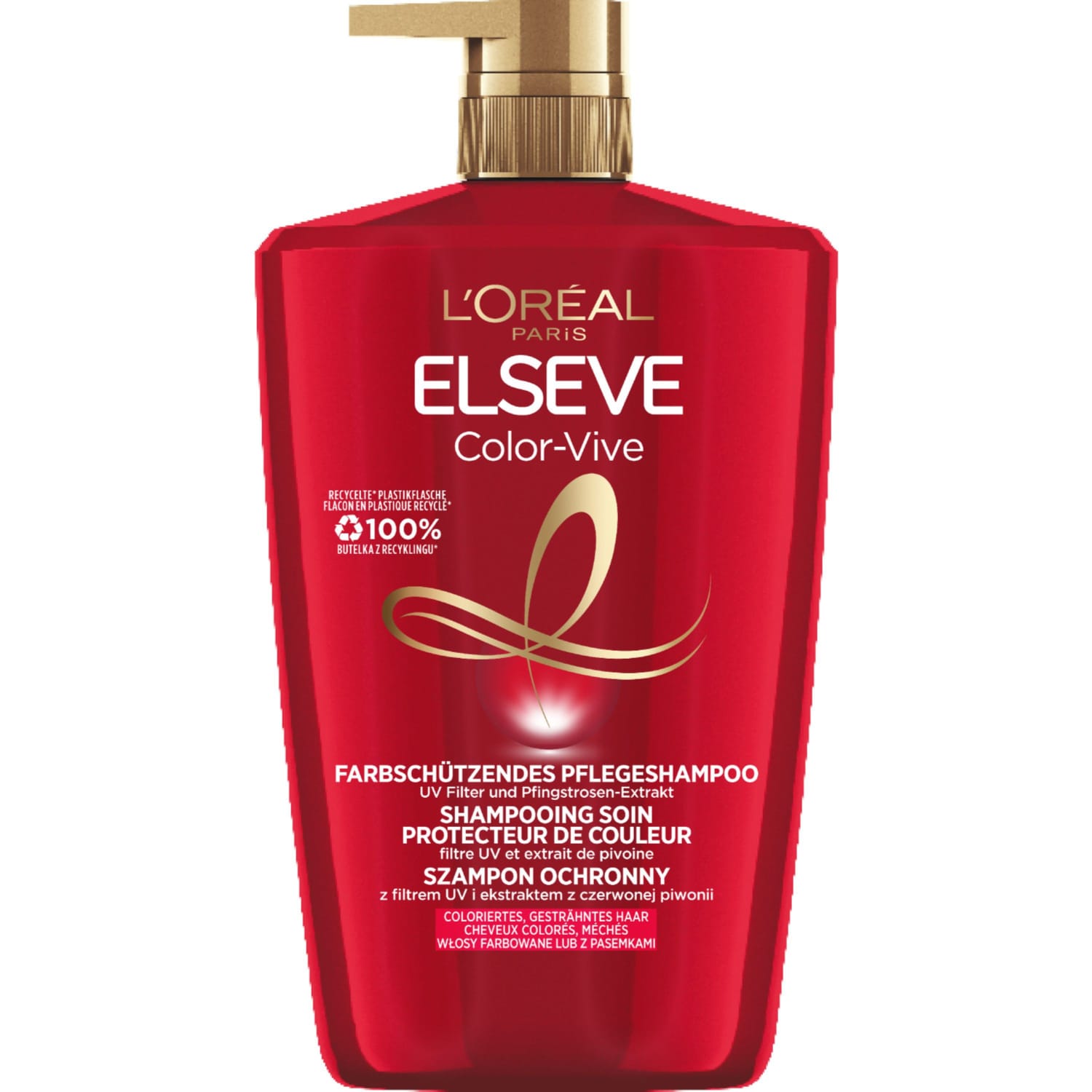 Shampoo ELSEVE COLOR-VIVE, with UV filter, 1 l