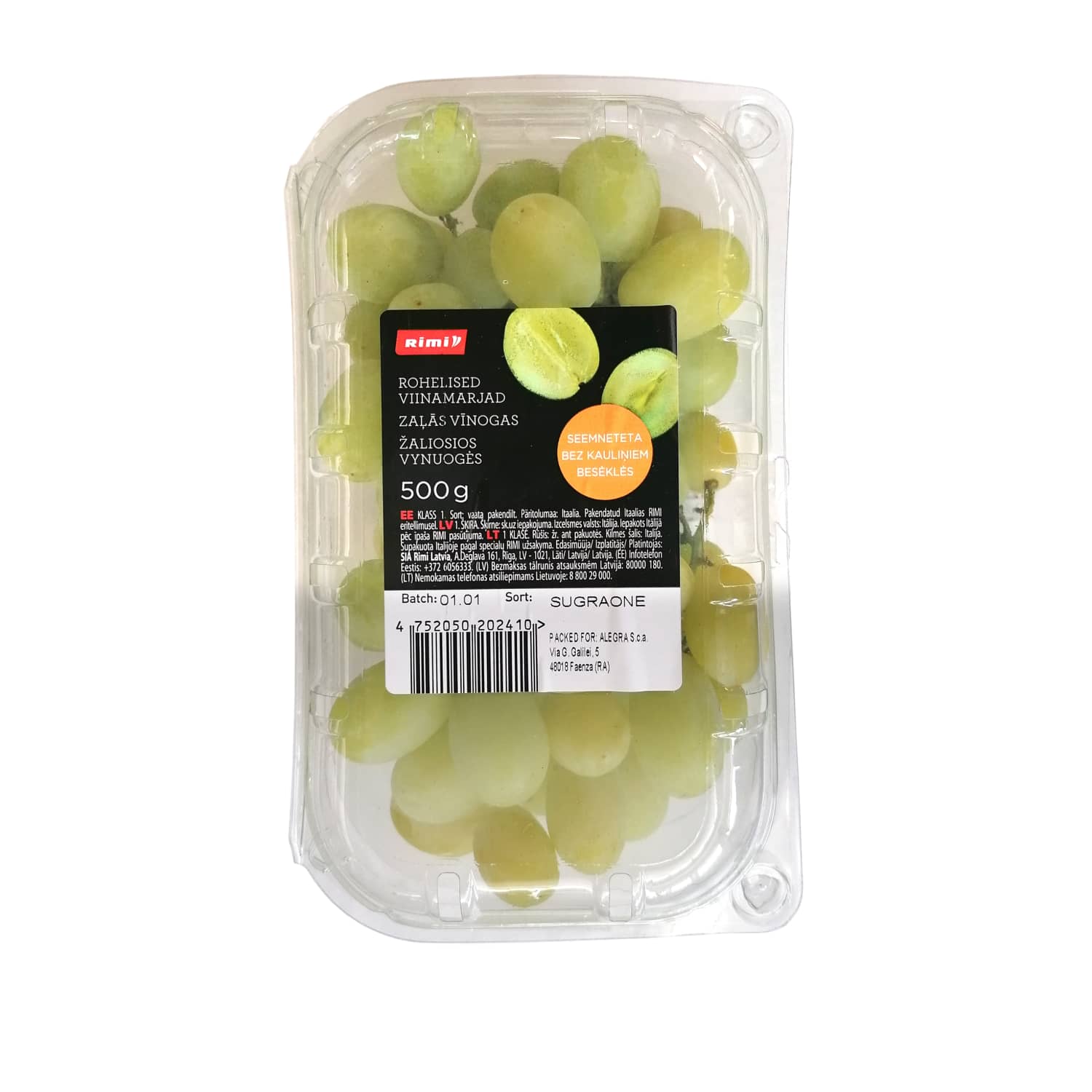 Žal.bes.vynuog. Sugarone RIMI 1kl,500g