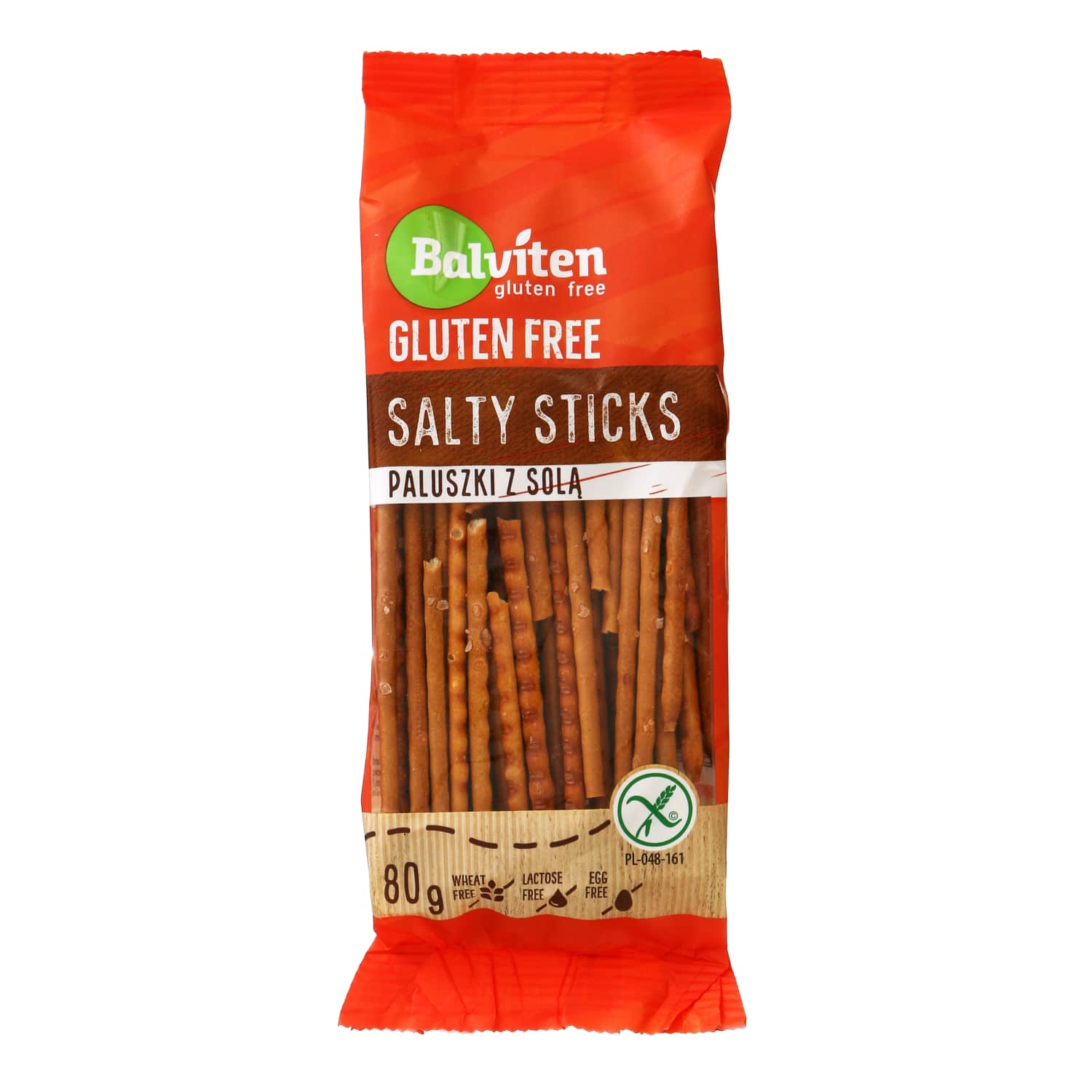 Straws with salt BALVITEN, gluten-free, 80g
