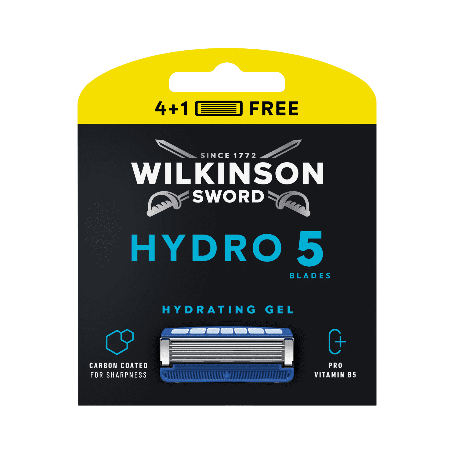 Razor heads WILKINSON SWORD HYDRO 5, 5 pcs.