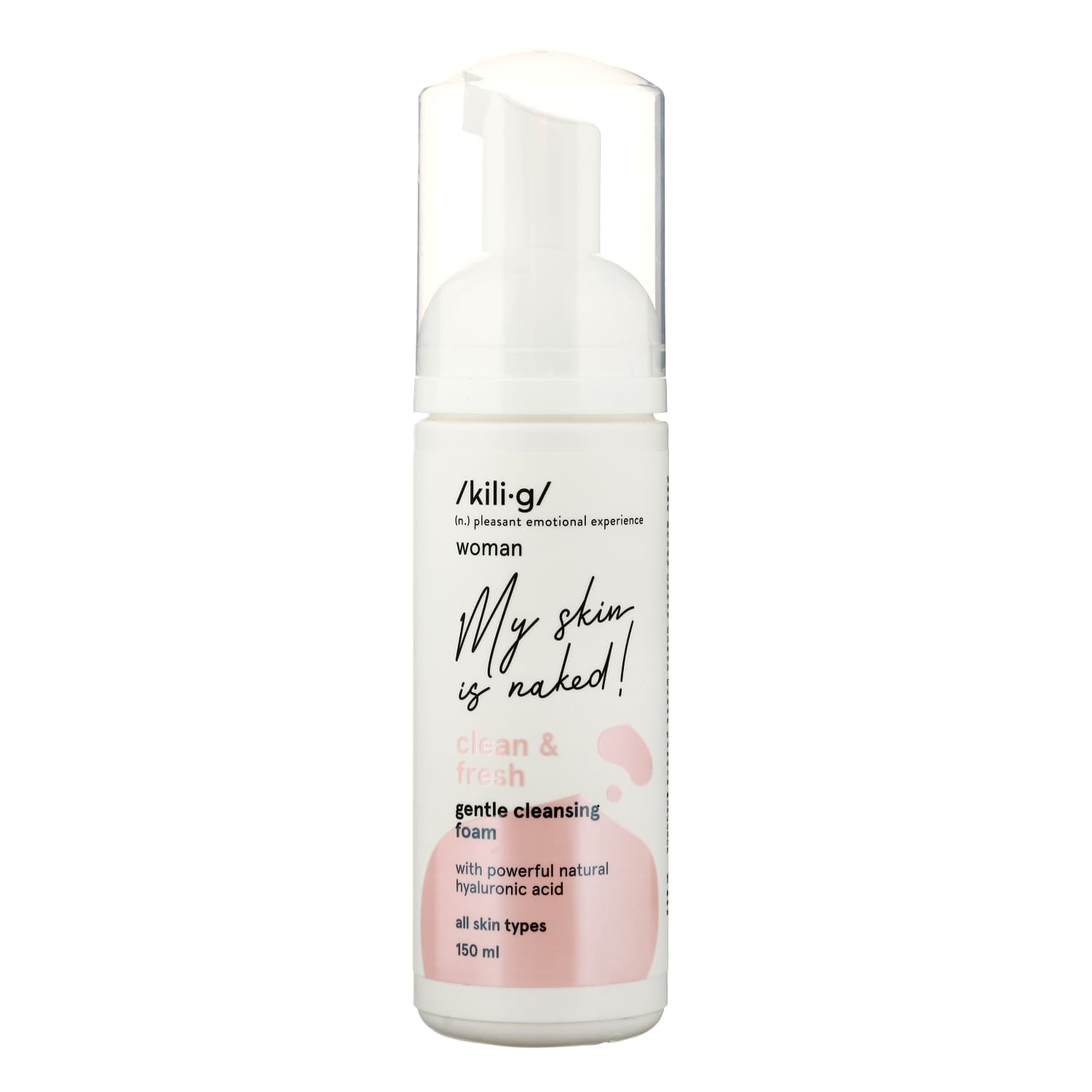 Cleansing face foam KILIG WOMAN, 150ml