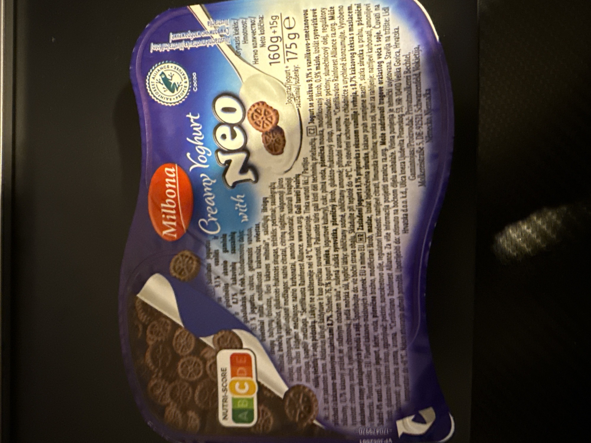 Jogurtas Milbona Creamy Yoghurt with NEO
